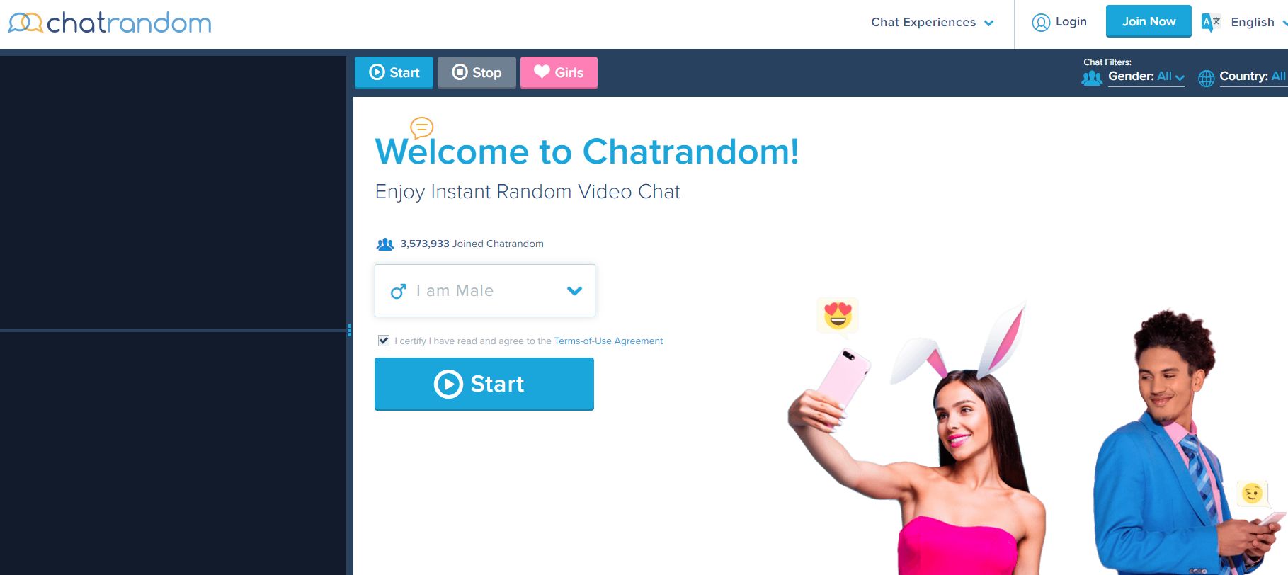 christopher espinar recommends chatrandom naked pic