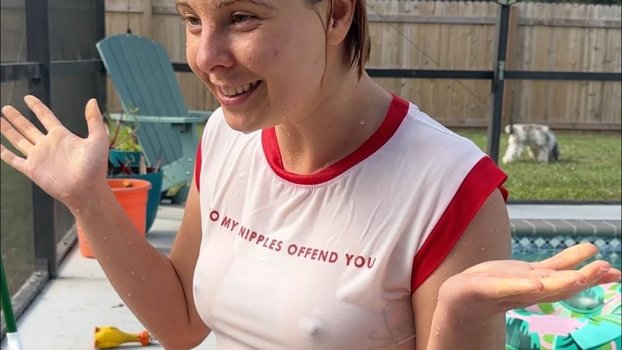 Best of Wet shirt nipples