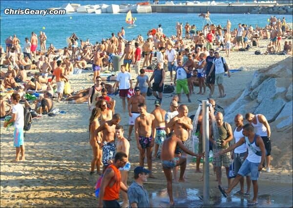 ahmad darwiche recommends naked beach barcelona pic