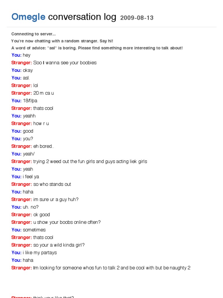 best omegle porn