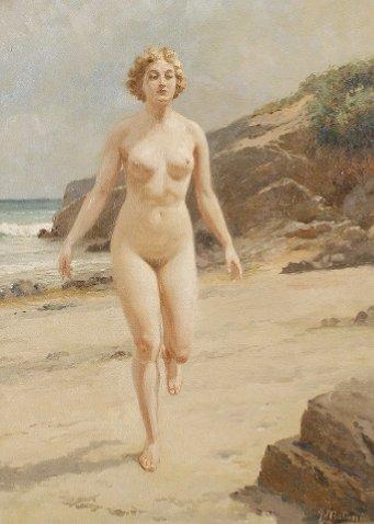 alison lindner add nude lady on the beach photo