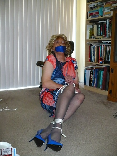 cole benedict add photo tied up in pantyhose