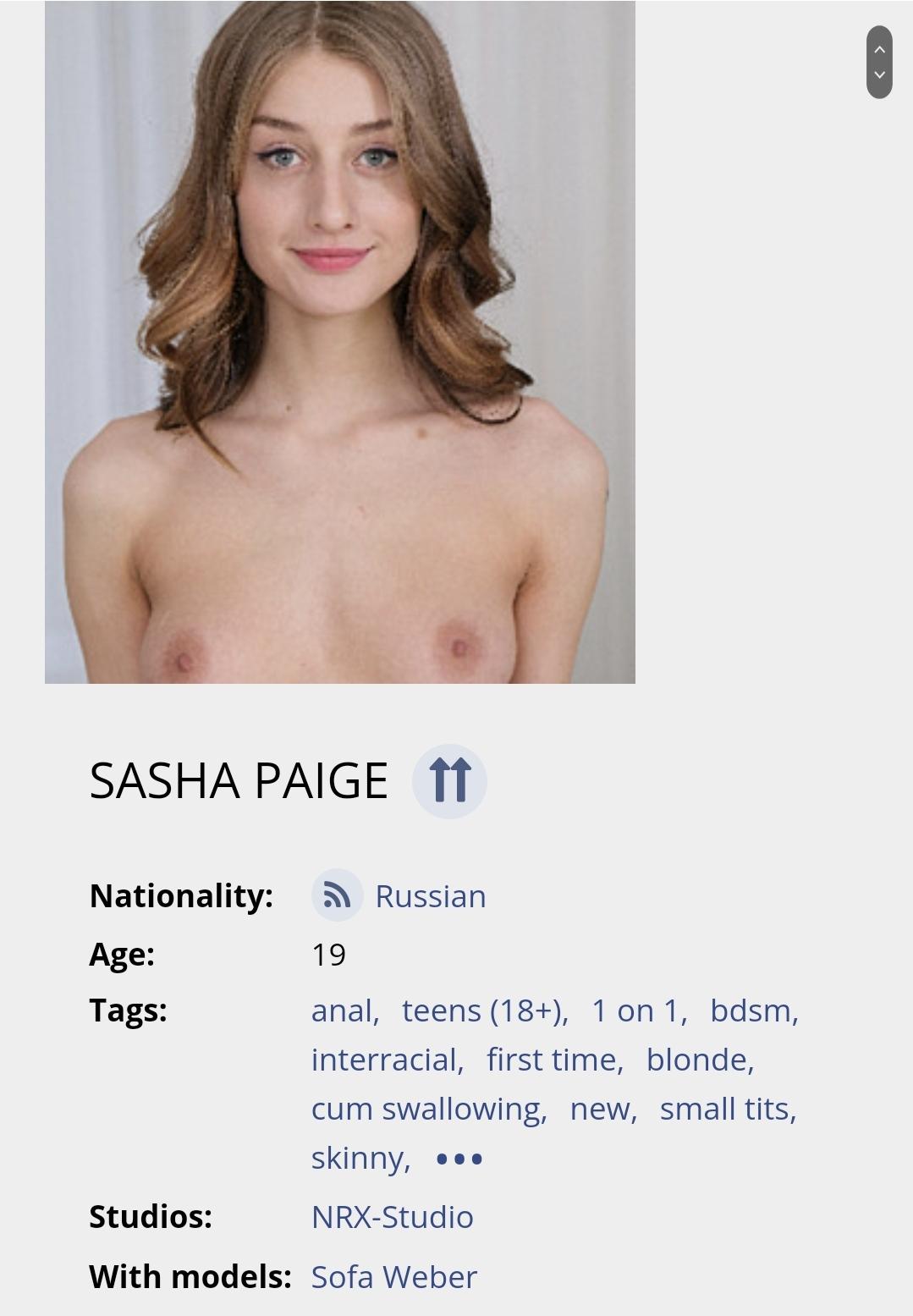 sasha paige anal