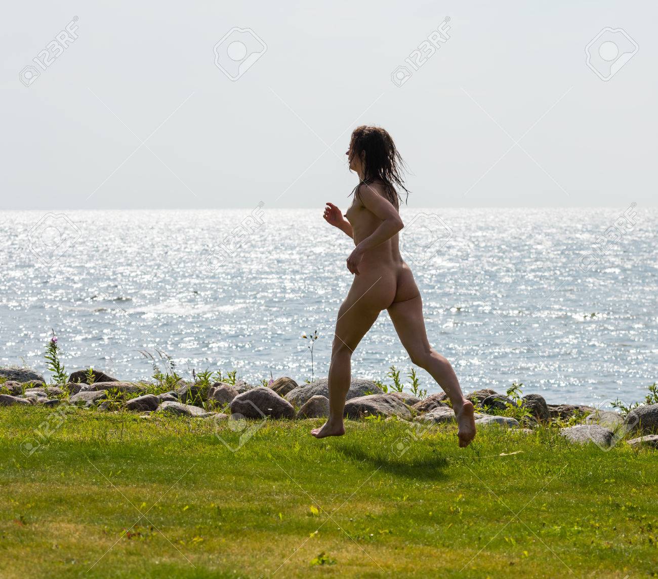 Best of Nude ladies running