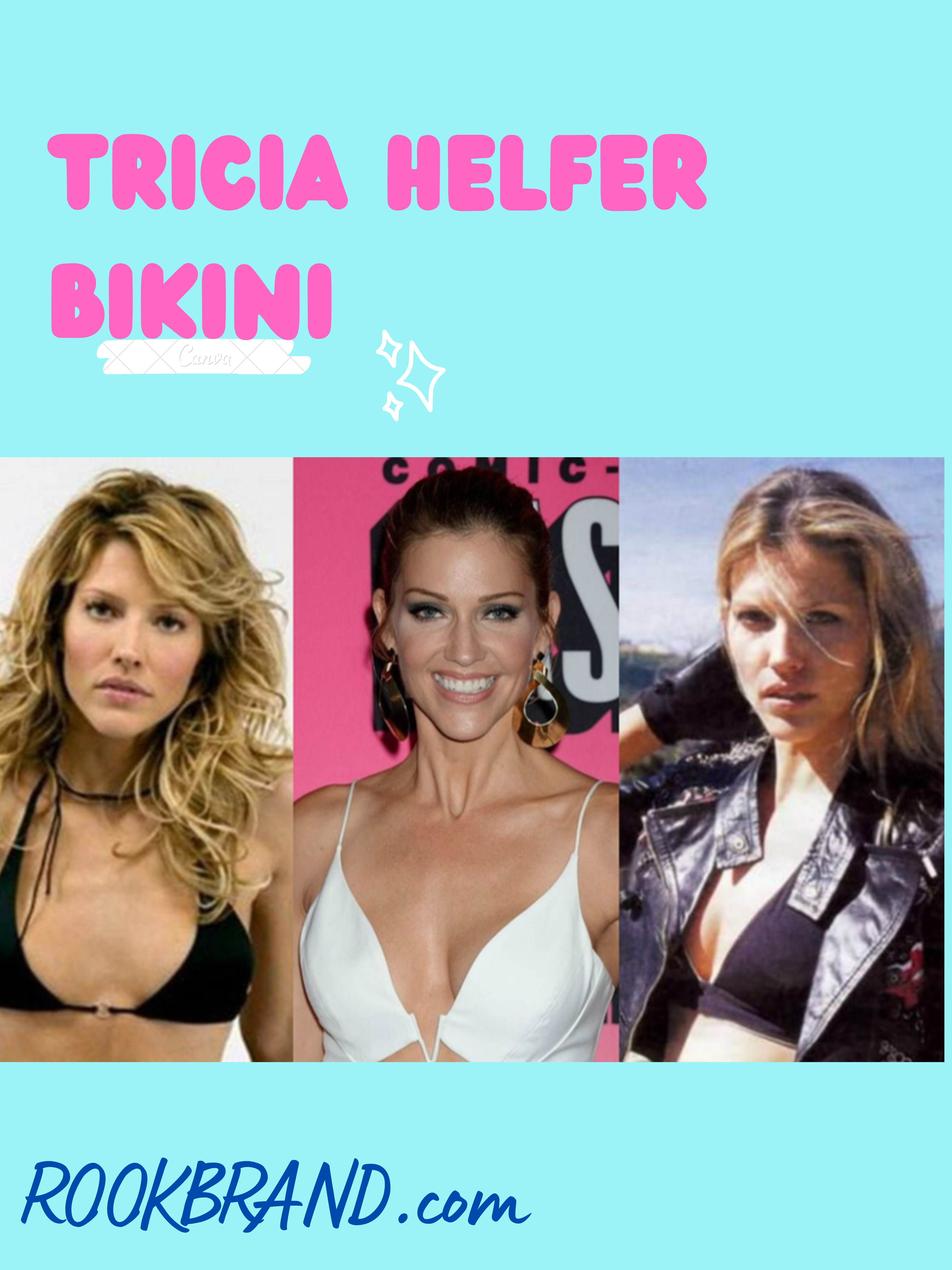 chris funk add photo tricia helfer bikini