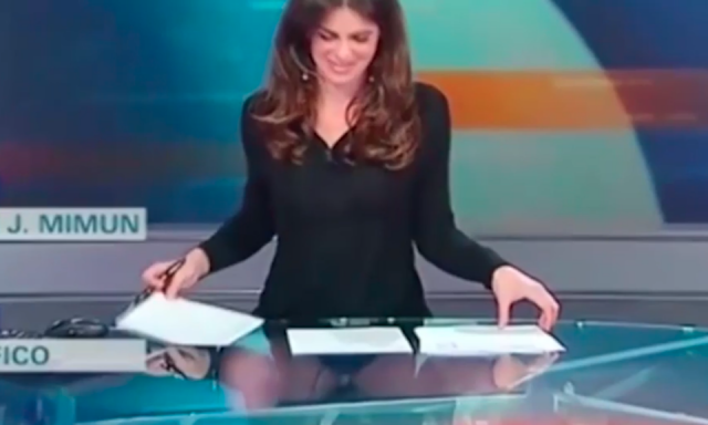 campus rec recommends Italian Tv Presenter Costanza Calabrese Suffered An Awkward Wardrobe Malfunction