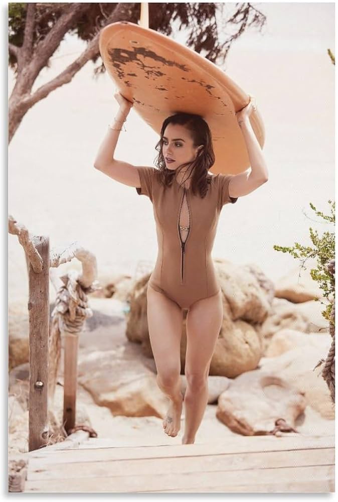 debby tan add lily collins sexy photo