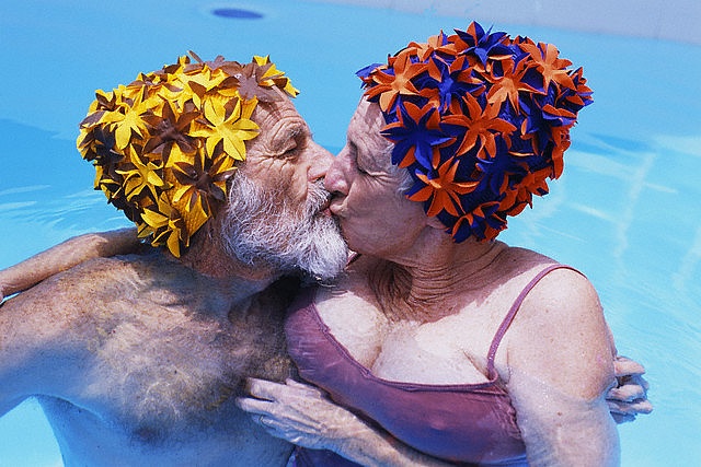 Best of Old couple love making