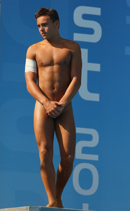 male athletes naked