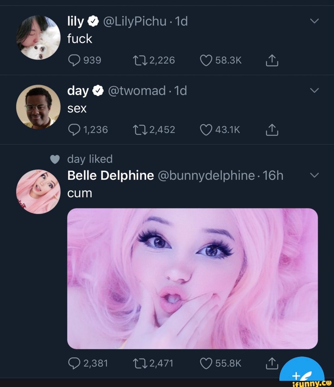 angel capeles add photo belle delphine cumming