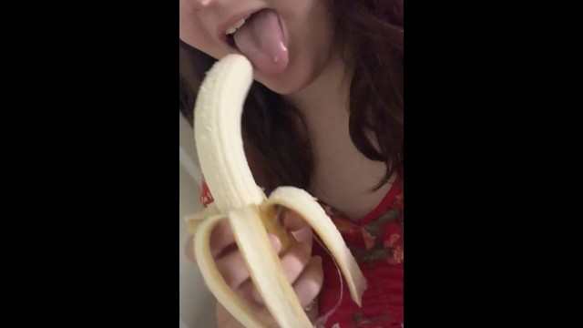 Best of Deep throating banana