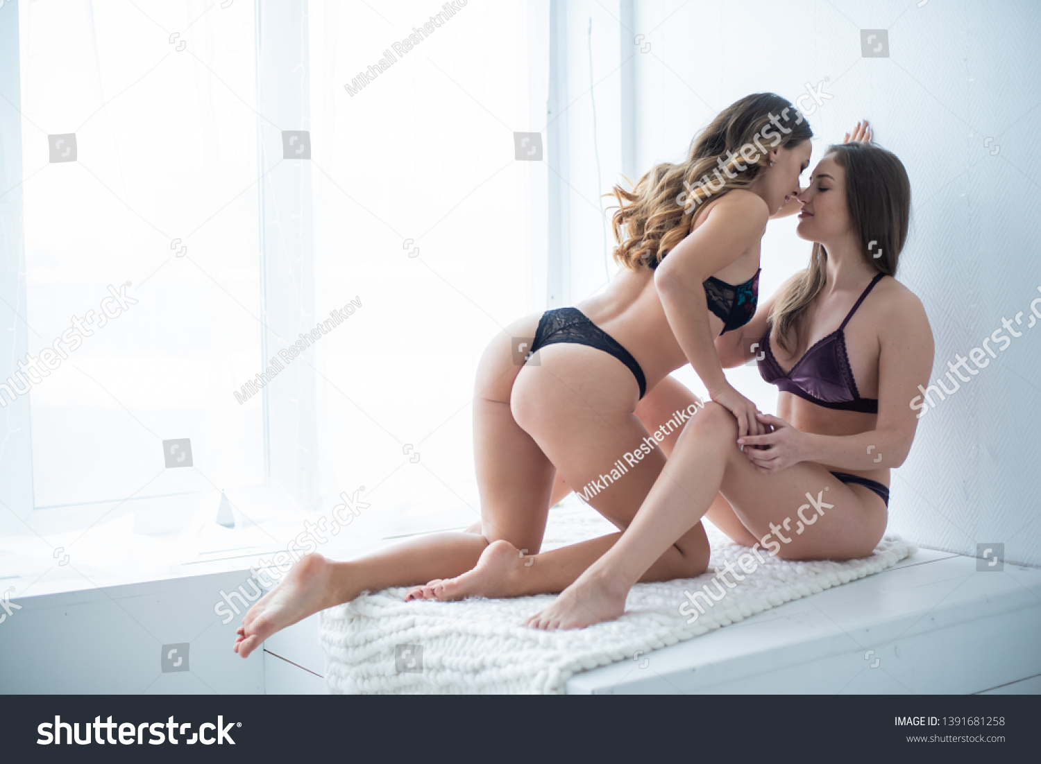 Best of Lesbian lingerie seduction