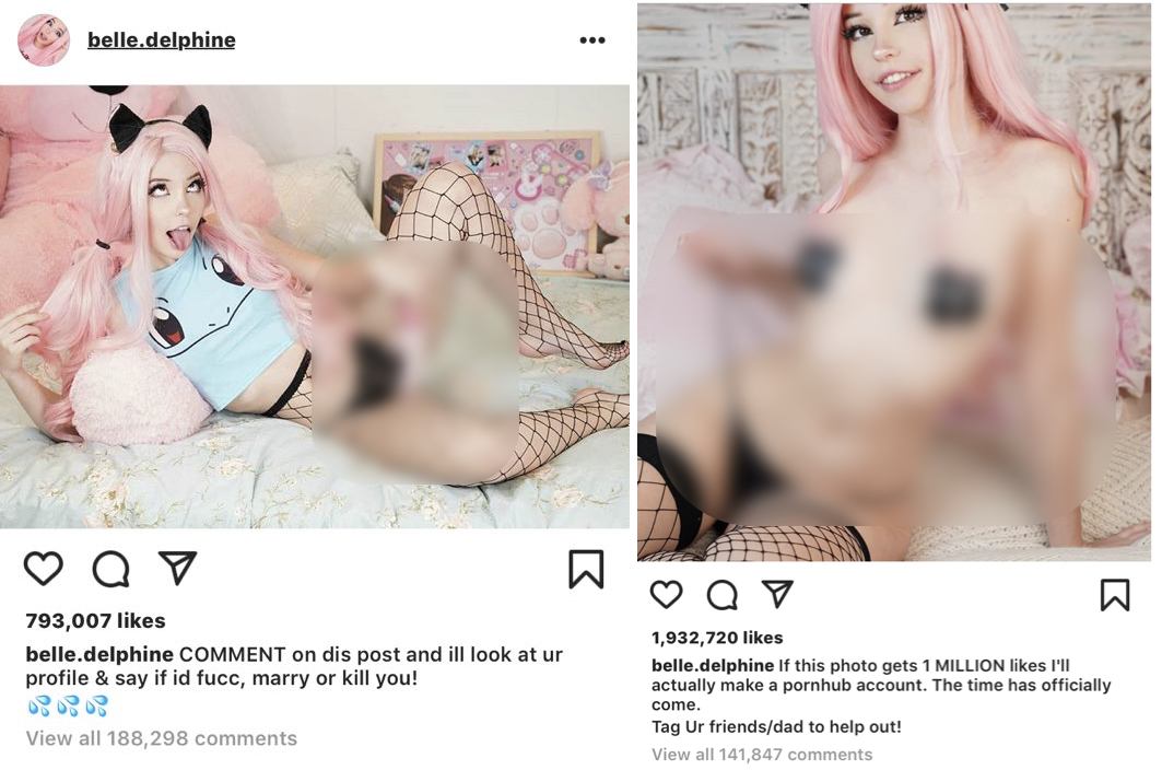 dominic gabriel add photo belle delphine nud