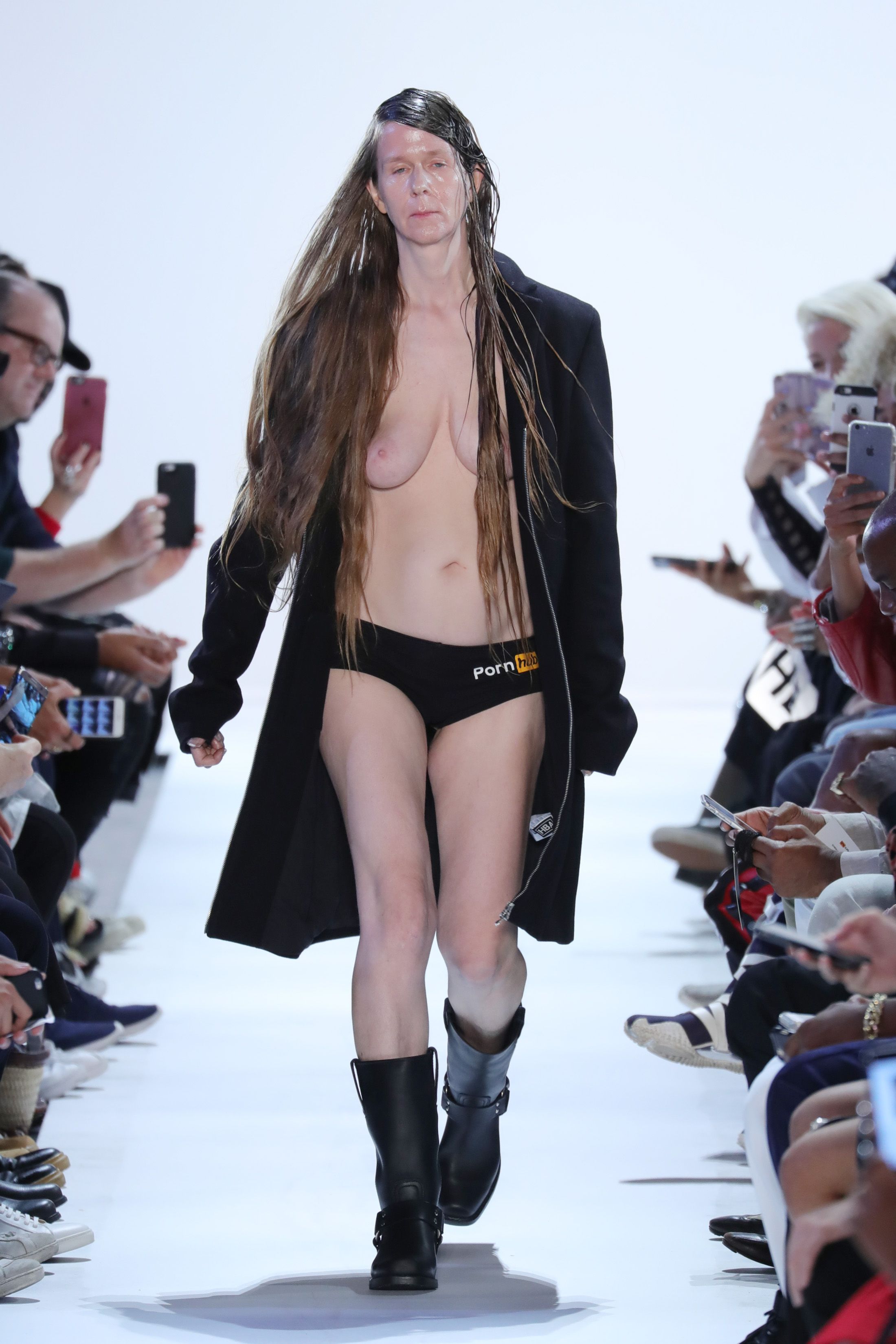 christine m kelley recommends naked in fashion show pic