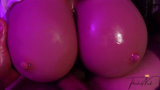 christine barton recommends deepthroat big titties pic