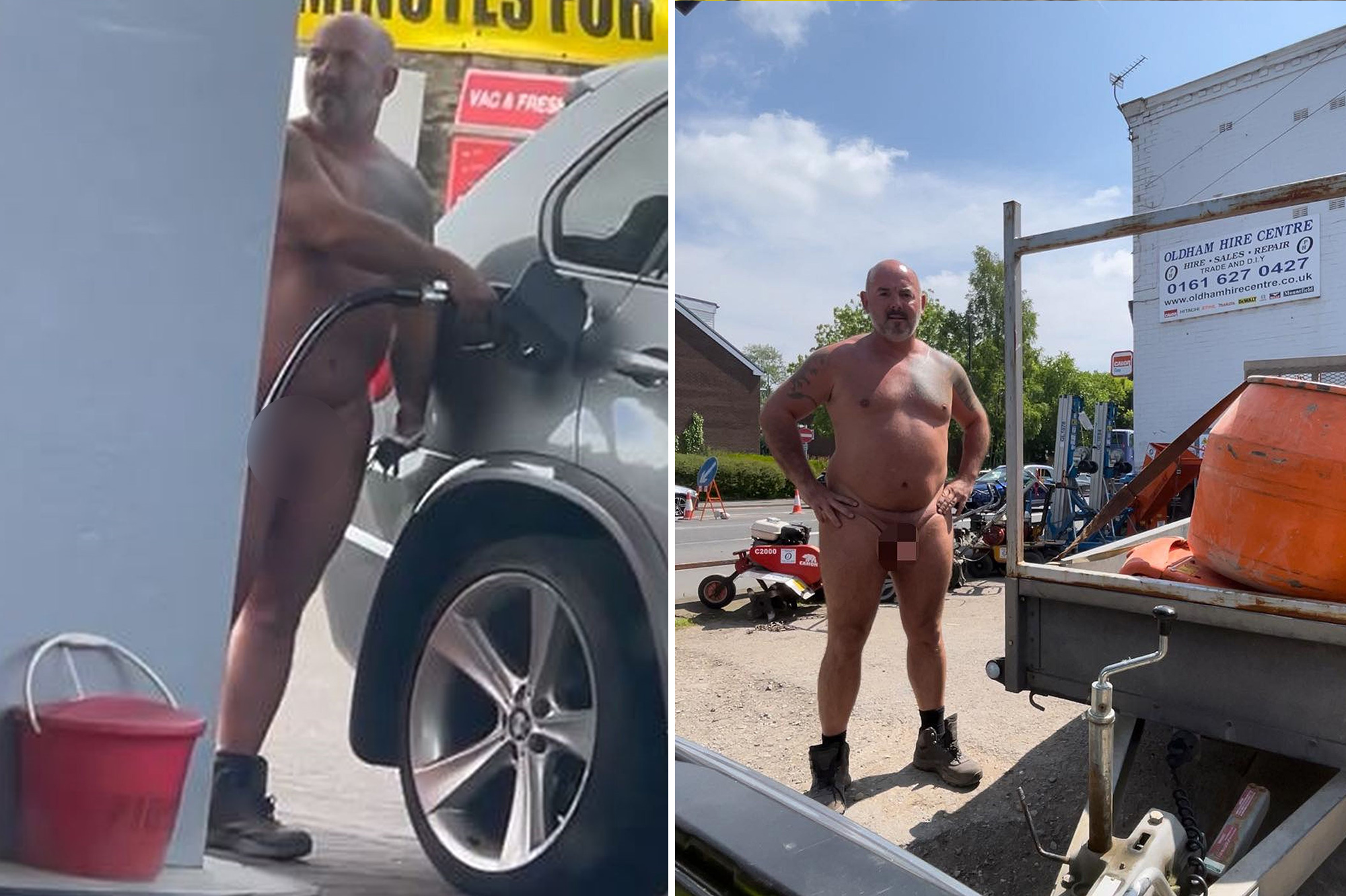 Pumping Gas Nude sim games