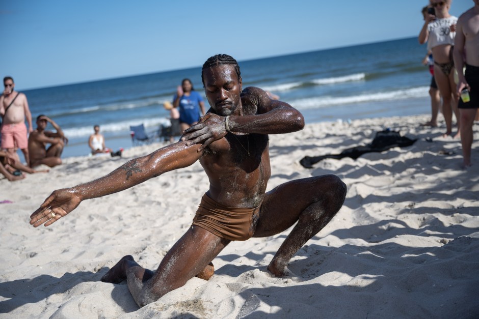 chris maschauer recommends black nude on beach pic