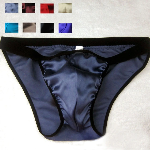 silk panties on men