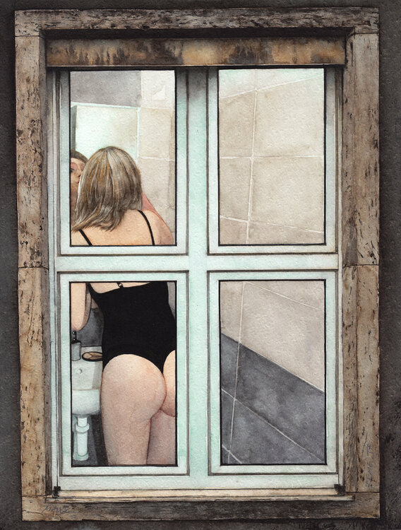 bailey flynn recommends Nude At Window