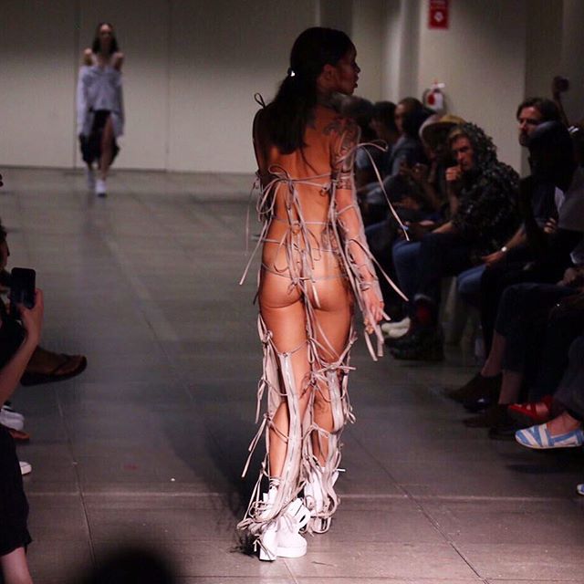 Best of Model nude runway