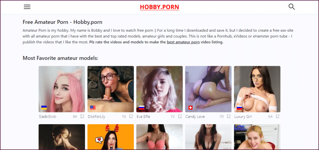 Hobby Porn sins videos