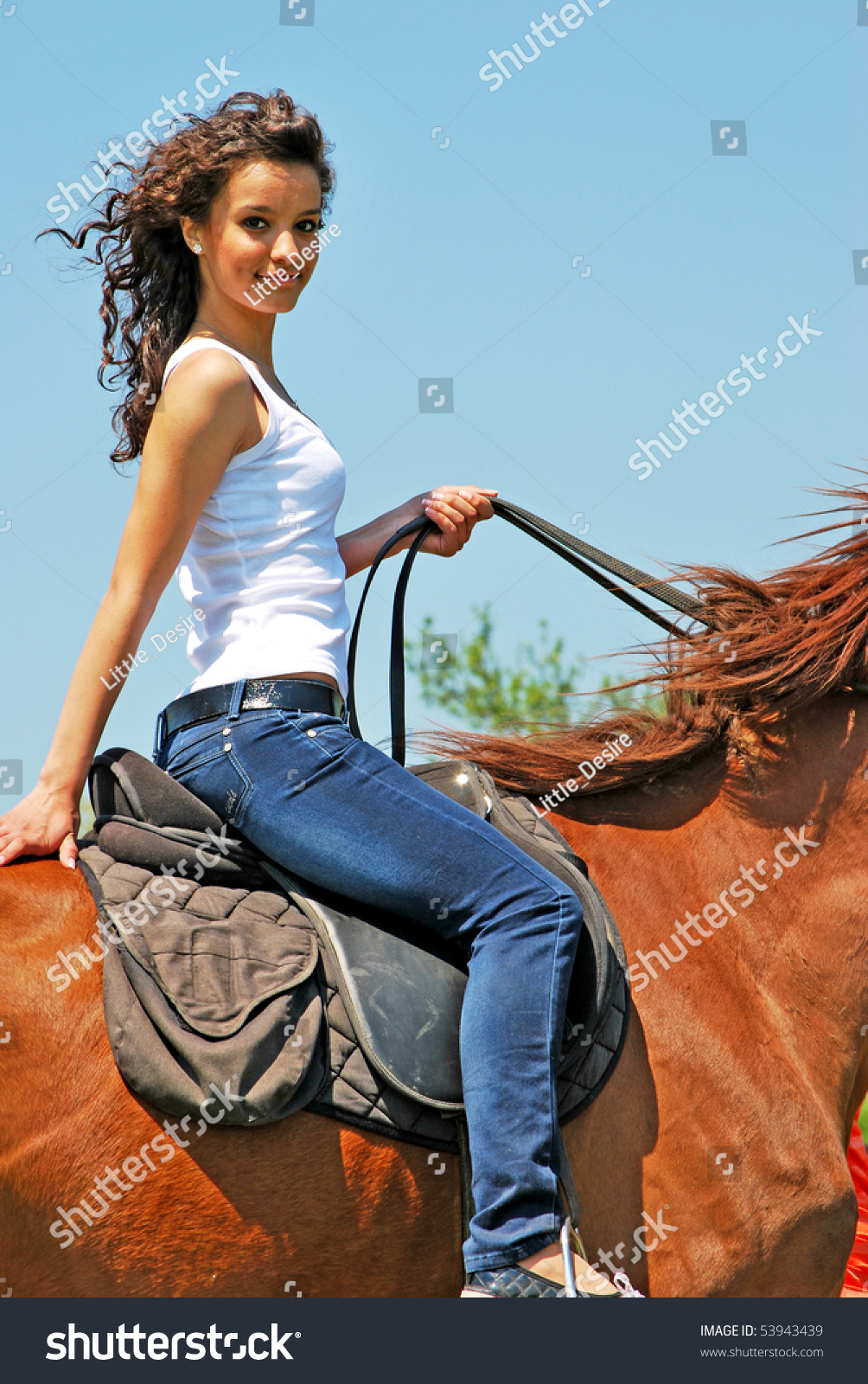 teens riding cowgirl