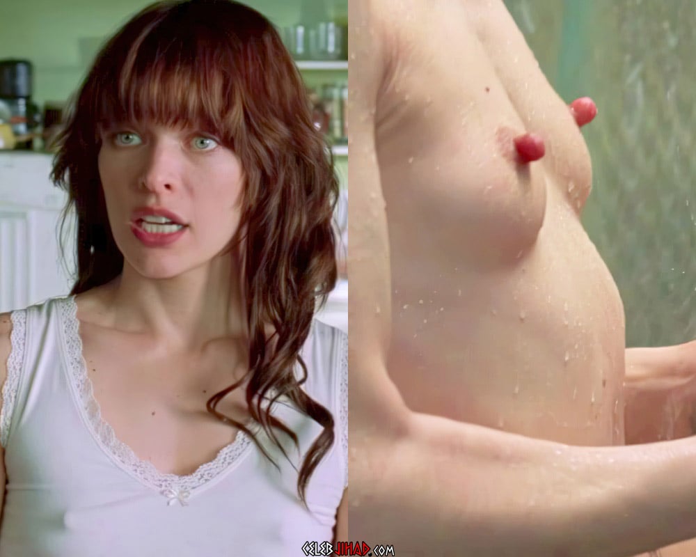 milla jovovich naked nude