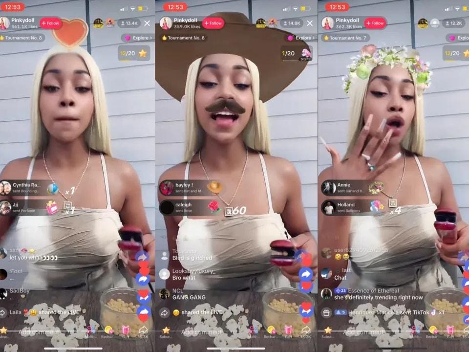 blade king recommends pinkydoll tiktok leaked pic