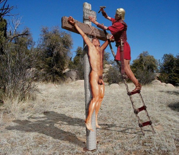 dayne taylor recommends nude women crucified pic