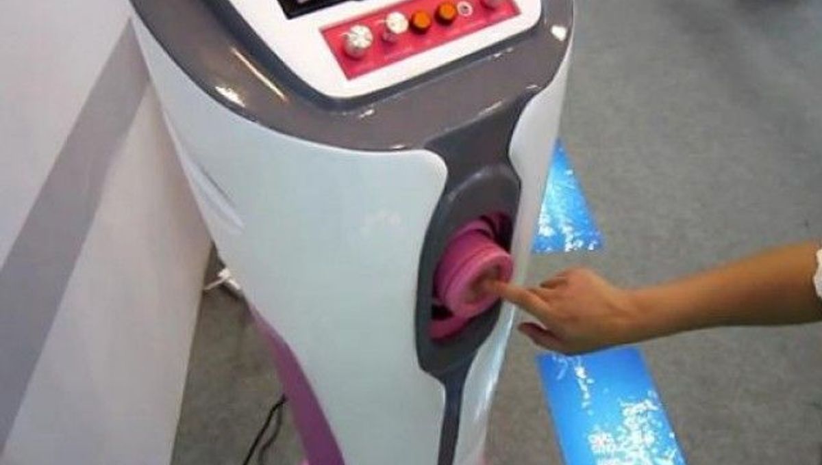 sperm milking machine