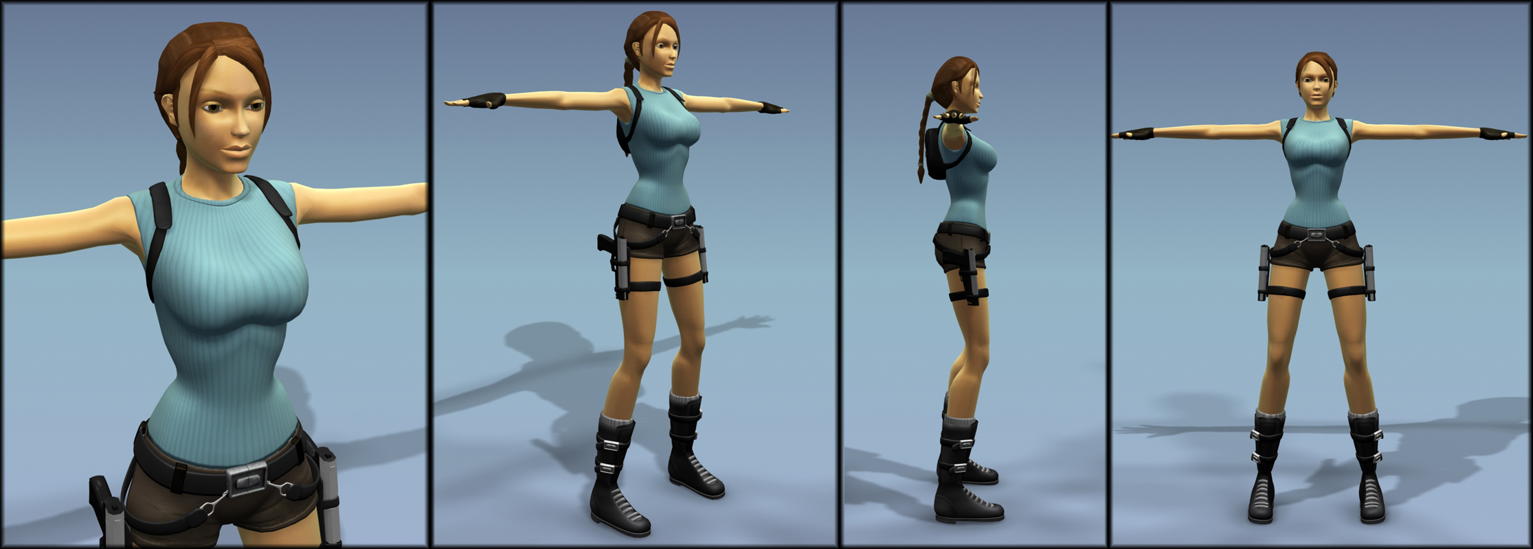 bebe chen recommends 3d animation lara croft pic