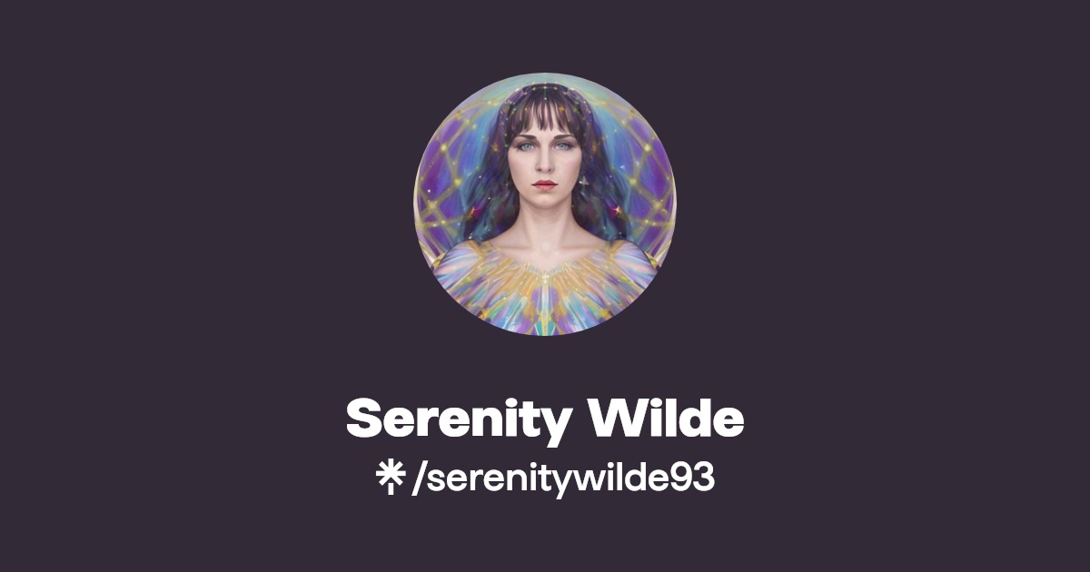 danny ramm recommends Serenity Wilde