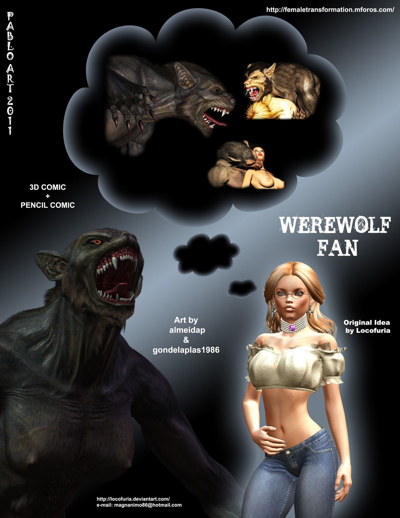 aftab hussain add photo 3d werewolf porn