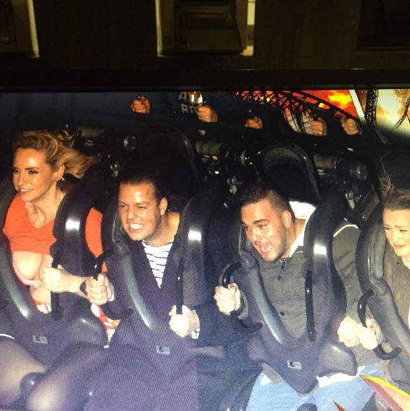 abuzar shaikh recommends nipple slip roller coaster pic