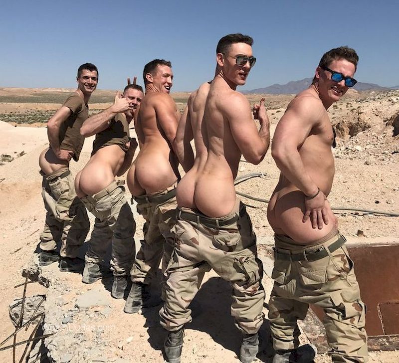 catherine cousins add naked american soldiers photo