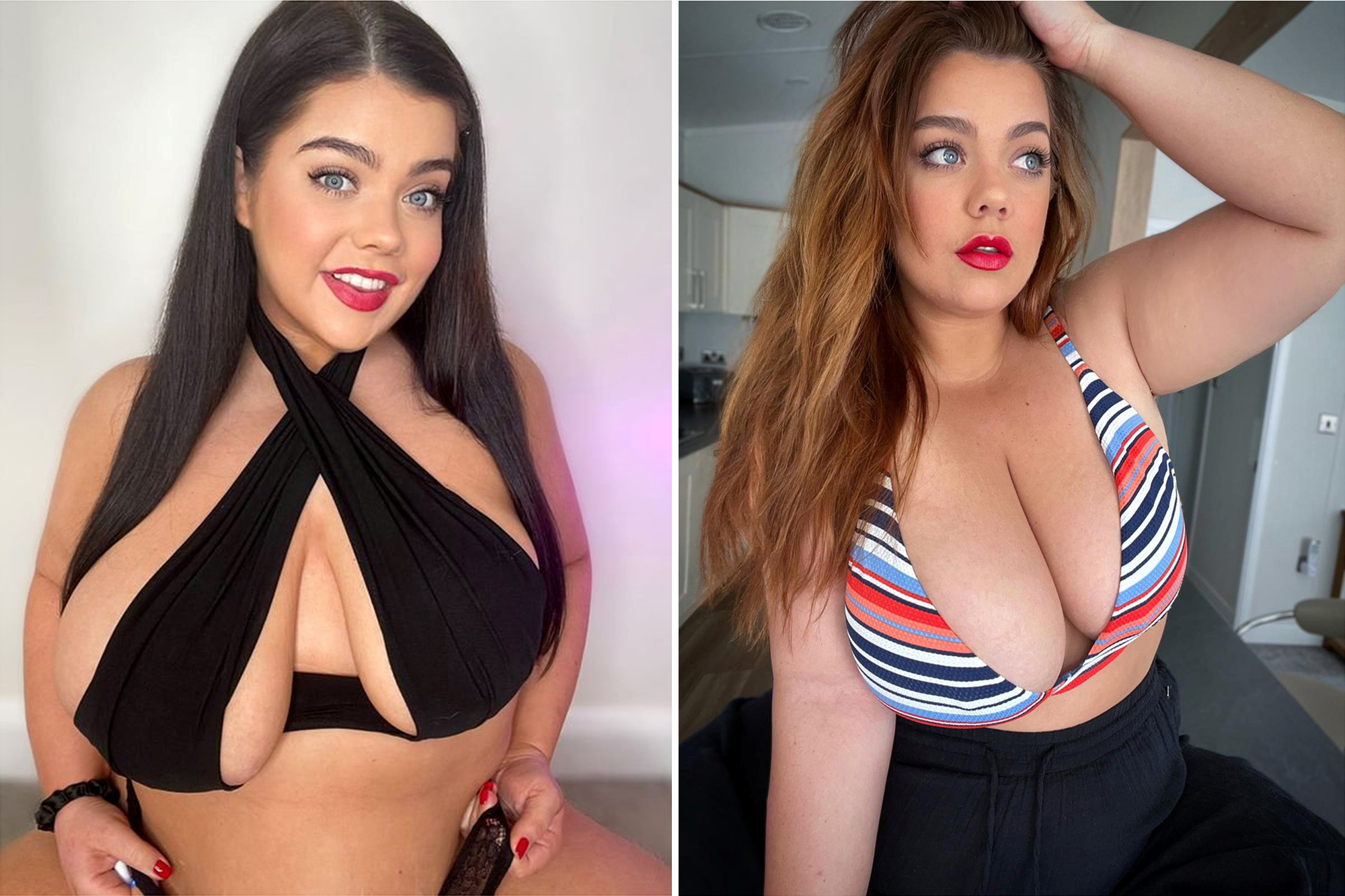 bryce black recommends huge fake boobs solo pic