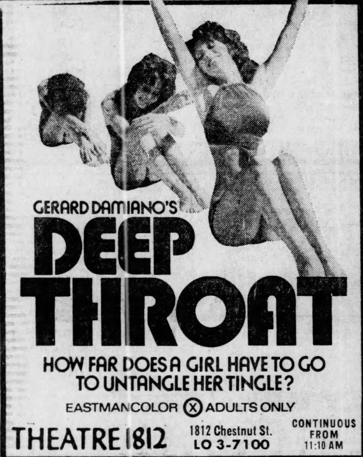 destiny deville share deep throat 1972 movie photos