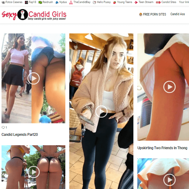 Best of Sexycandid teens