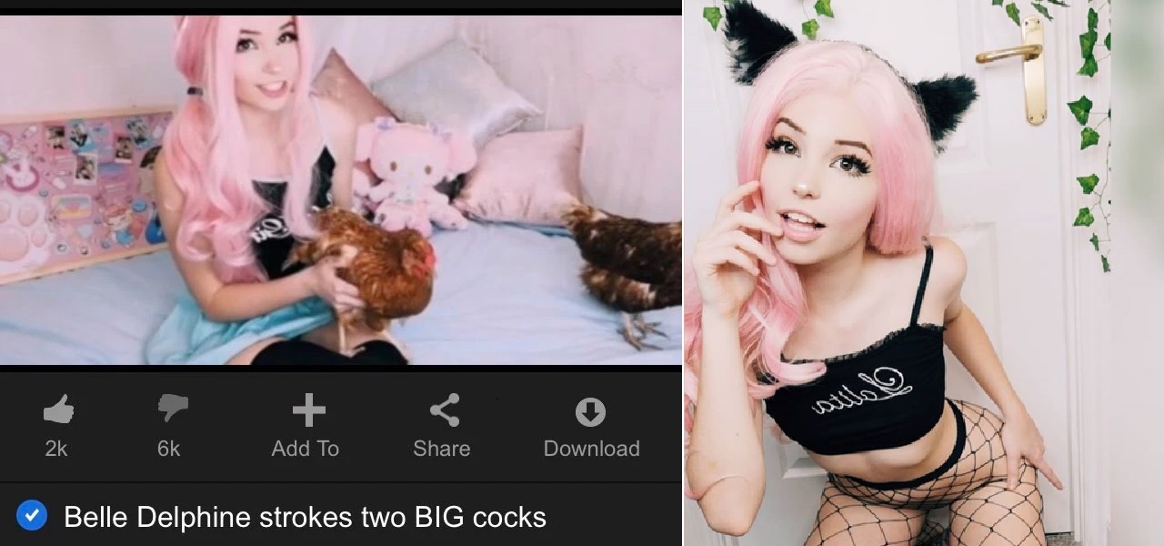 dc blue add belle delphine pornhub photo