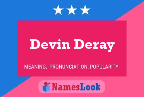 barbara pilcher recommends Devin Deray