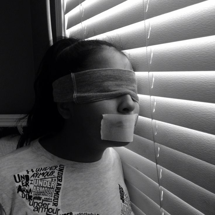 ana heart add tied up blindfold photo