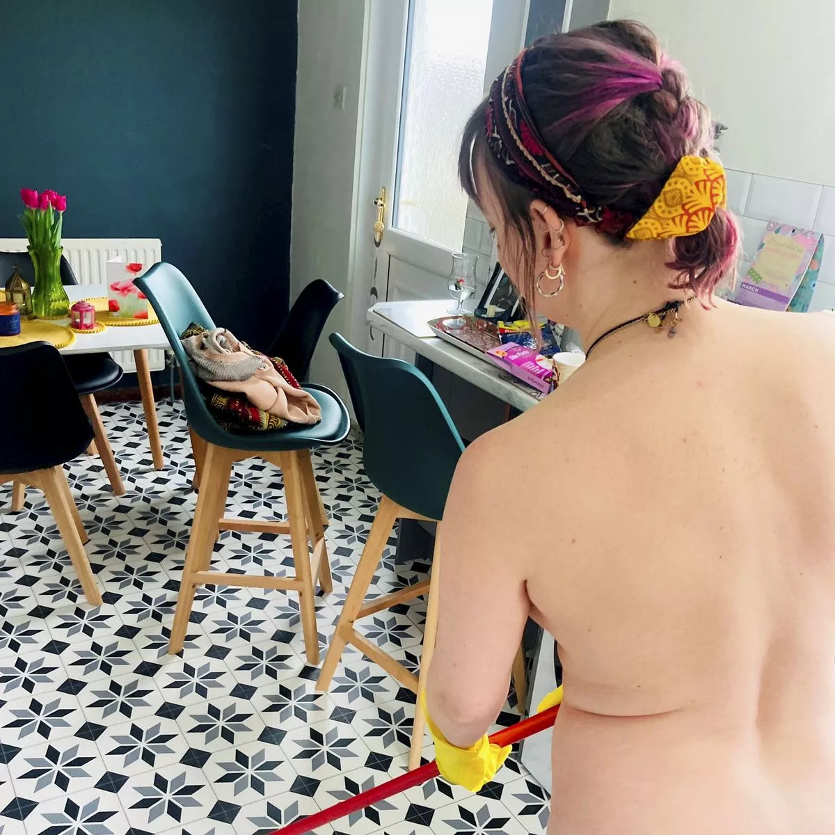 Best of Nude housecleaning