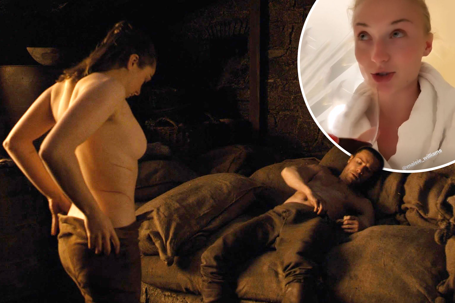 adrienne meyers share sophie turner nude scene photos