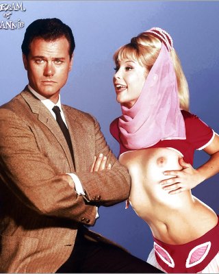 Barbara Eden Naked peaks gif