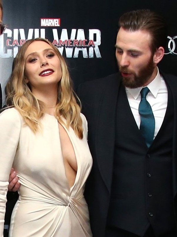 ashley graffagnini recommends elizabeth olsen big boobs pic