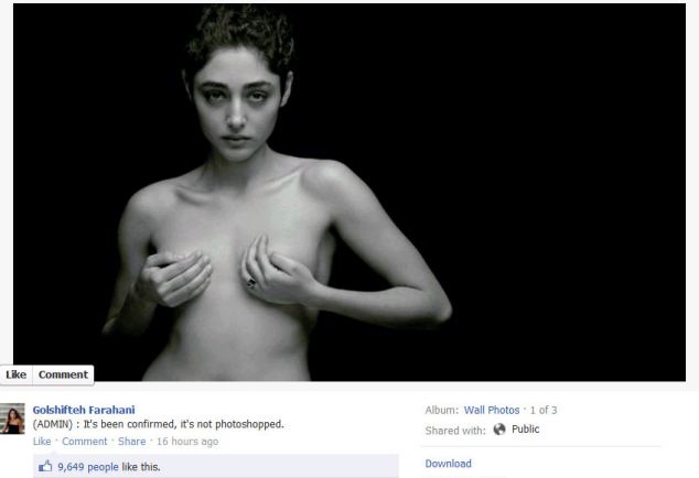 angela castonguay recommends Golshifteh Farahani Naked