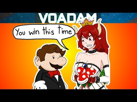 adam vanderwoodson add merry xmas with bowsette photo