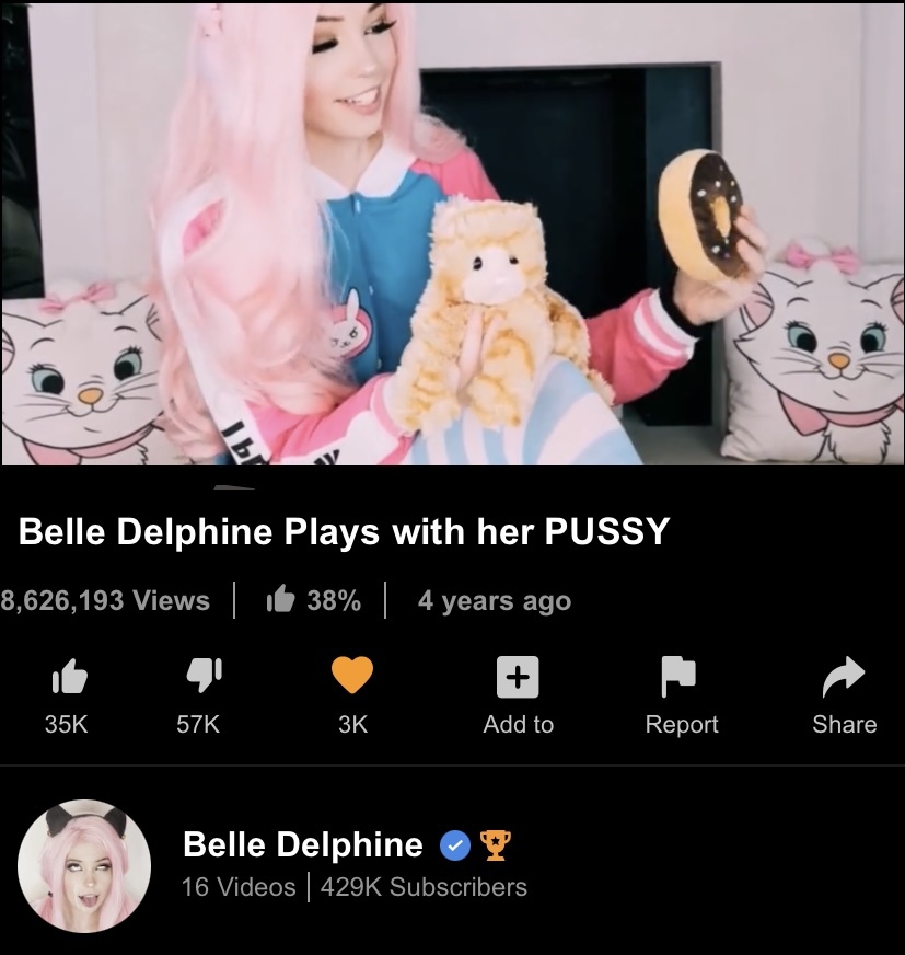 charan cr recommends belle delphine orgasm pic