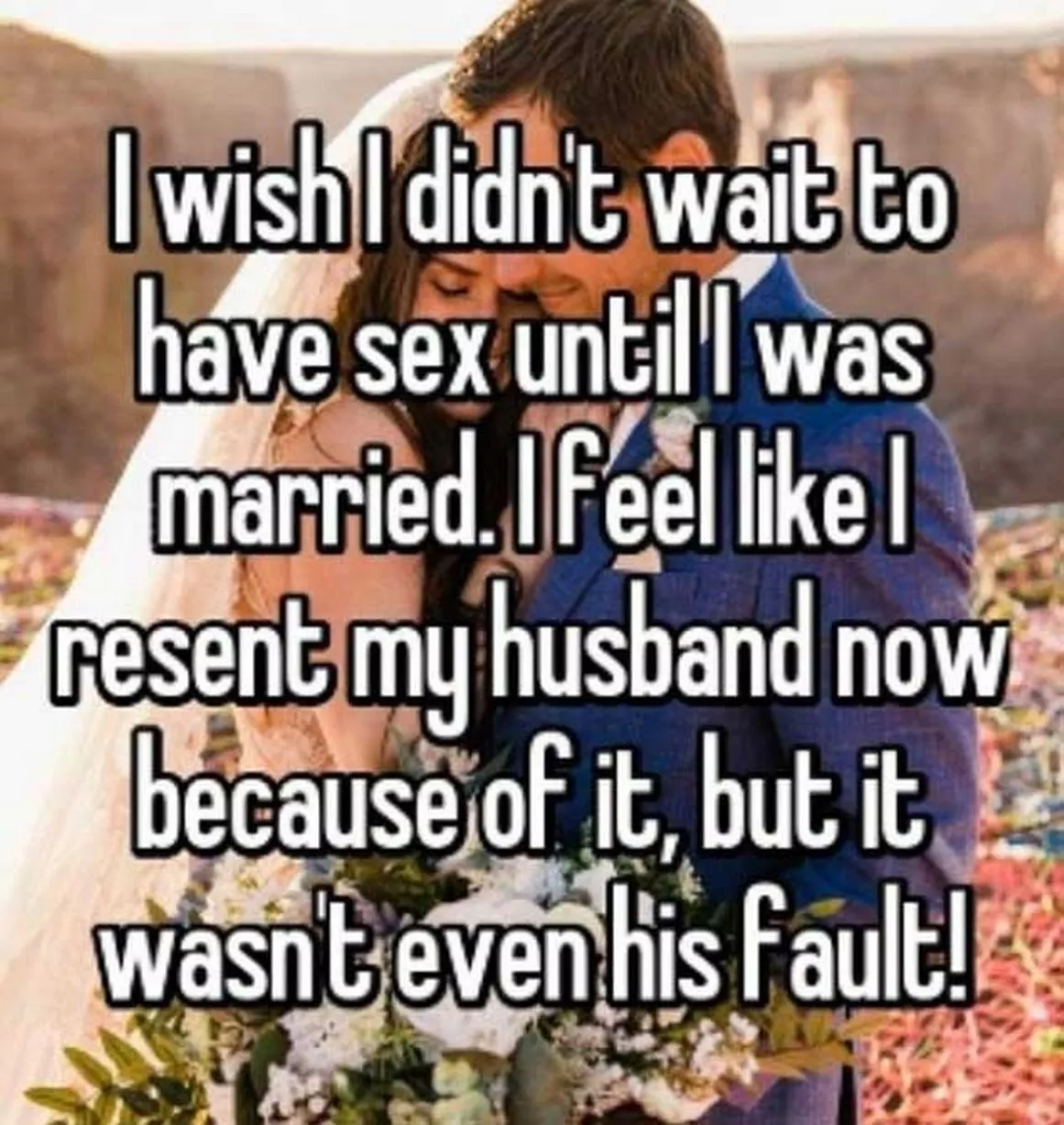 husband regrets sharing his wife