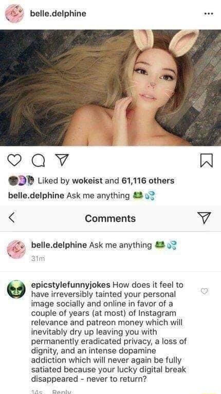 doug mosier recommends Belle Delphine Dp